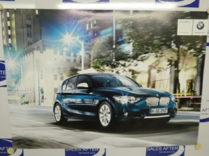 Original BMW 1 series F20 poster
