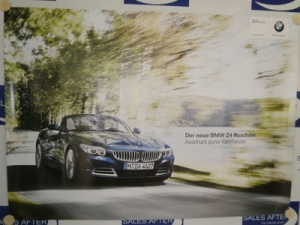 Original BMW Z4 E89 poster