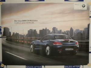 Original BMW Z4 E89 poster
