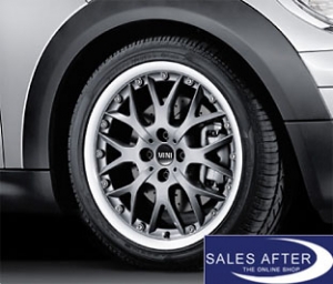 wheel set MINI R5x Cross Spoke R90 anthrazit + Pirelli