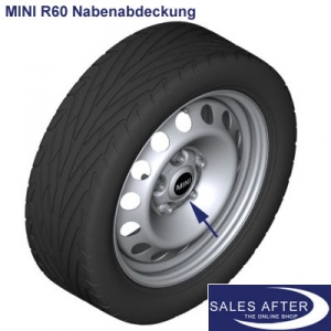 MINI R60 hub cap for steel rim, 1 piece