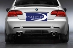 BMW Performance 3 series E92 E93 Diffuser two exhaust pipes, primed