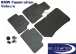 BMW 3 series E90 and E91 Velour floor mats