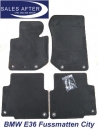 BMW 3 series E36 City floor mats