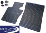 BMW X3 E83 Set of rubber mats front