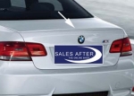 BMW 3 series E92 coupe M3 Rear spoiler, primed