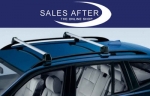 BMW base support system X3 E83 with roof railing