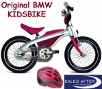 Original BMW KidsBike red with helmet