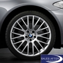 wheel set 5 series F10 F11 6 series F12 F13 Cross Spoke 312 silver + Dunlop