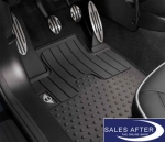 MINI R60 Set of rubber mats front, mini logo