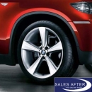 Radsatz X6 E71 Sternspeiche 128 + Dunlop
