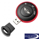 Original MINI Red Flashing USB stick with 8 GB