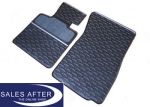 BMW Z4 E85 E86 Set rubber mats front