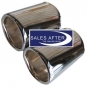 Preview: BMW Z3 Exhaust pipe finisher in chrome, 2.8 3.0