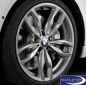 Preview: BMW F10 F11 F06 F12 F13 Alufelge M Doppelspeiche 434 ferricgrey, 8,5x20