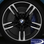 Preview: BMW F87 M2 F80 M3 F82 F83 M4 Alufelge M Doppelspeiche 437 jet black, 9x19