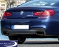 Preview: BMW 6er F06 F12 F13 M Diffusor für M Heckstoßstange, 650i 650iX