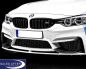 Preview: BMW M Performance F80 M3 F82 F83 M4 Front Aufsatzteil, mattschwarz