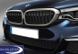 Preview: BMW G30 G31 Satz Ziergitter Cerium Grey, ohne NIVI