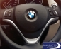 Preview: BMW 1er E82 E88 X1 E84 Abdeckung Sportlenkrad, schwarz/perlglanz chrom