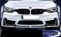 Preview: BMW M Performance F80 M3 F82 F83 M4 Front Carbon Attachment, matt black