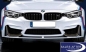 Preview: BMW M Performance F80 M3 F82 F83 M4 Front Aufsatzteil, mattschwarz