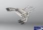Preview: Akrapovic Slip-On Line Exhaust system F98 X4 M, with GPF