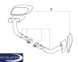 Preview: BMW X5 E70LCI Set of aperture rear bumper, primed