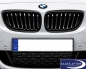 Preview: BMW M Performance 2 series F22 F23 Front grille in black