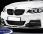 Preview: BMW M Performance F22 Aerodynamik-Paket Front Aufsatzteil, mattschwarz