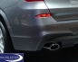 Preview: BMW X3 F25 X4 F26 Auspuffblende Chrom, 18d 18i 20dX 20iX