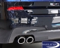 Preview: BMW X3 F25 X4 F26 Tailpipes chrome, 28iX 30dX 35dX 35iX