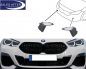 Preview: BMW F44 Set of front decor trim for grille on the side, high gloss black