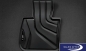Preview: BMW X1 F48 Set of All-weather floor mats front, black