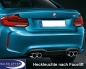 Preview: BMW 2er F22 F23 F87 M2 Umrüstsatz Heckleuchten Facelift