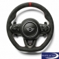 Preview: MINI F54 F55 F56 F57 F60 JCW Pro Steering wheel alcantara/carbon, with paddles