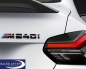 Preview: Genuine BMW G42 Lettering in black, ///M240i