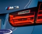 Preview: Genuine BMW F80 M3 lettering in chrome, ///M3