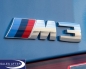 Preview: Genuine BMW F80 M3 lettering in chrome, ///M3