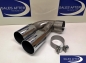 Preview: BMW M Performance 1 series F20 F21 Tailpipe chrome, 114d 116d 118d 120d