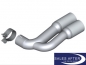 Preview: BMW X3 F25 X4 F26 Tailpipe chrome, 18d 20dX