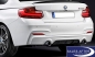 Preview: BMW M Performance 2 series F22 F23 Diffuser M235i M240i, matt black