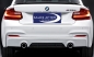 Preview: BMW M Performance 2 series F22 F23 Diffuser M235i M240i, matt black