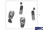 Preview: BMW M Performance F80 M3 F82 M4 Retrofit kit sport suspension