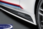 Preview: BMW M Performance F80 M3 F82 F83 M4 Folien Seitenschweller, breit