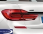 Preview: BMW M Performance 7 series G11 G12 Set of trims for the rear