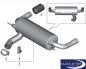 Preview: BMW M Performance 2 series F22 F23 Exhaust system, M240i (B58)