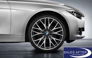 RDC Radsatz F30 F31 F32 F33 F36 Kreuzspeiche 404 + Pirelli