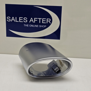 BMW Endrohrblende Alu-look