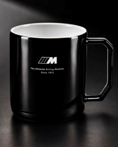 BMW M Logo Tasse schwarz